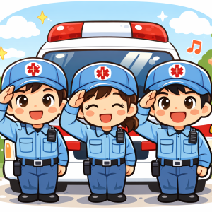 救急隊員の方々への感謝